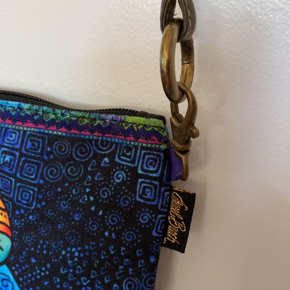 Feline Friends Laurel Burch Cat 8.5"x6" Purse Cross-Body Bag Handbag - Picture 3 of 7